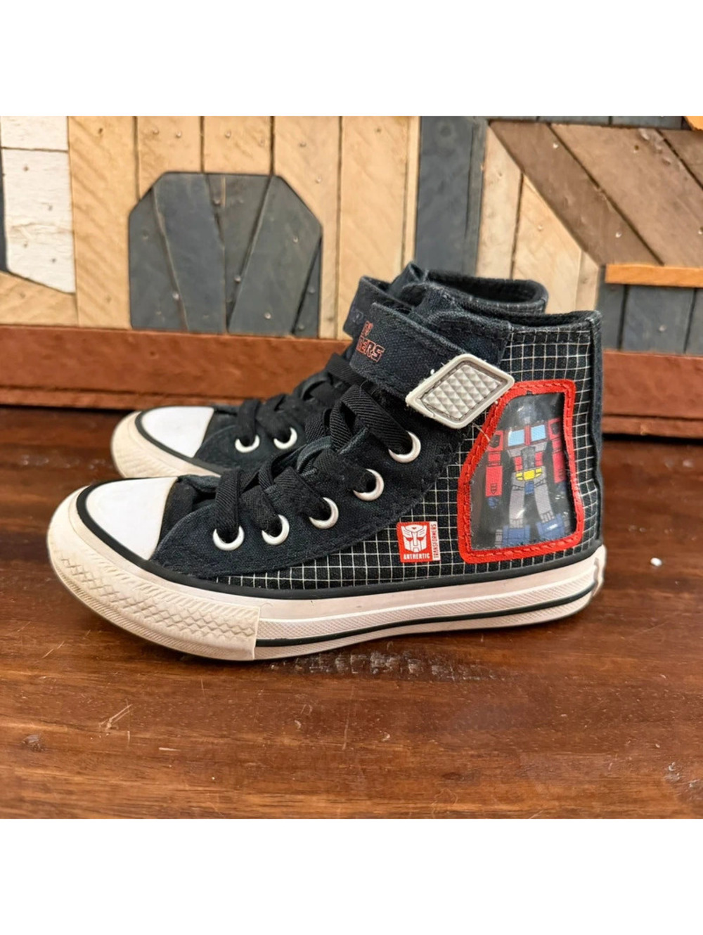Converse x Transformers Chuck Taylor All Star Easy-On Kids High Top Size 10.5C